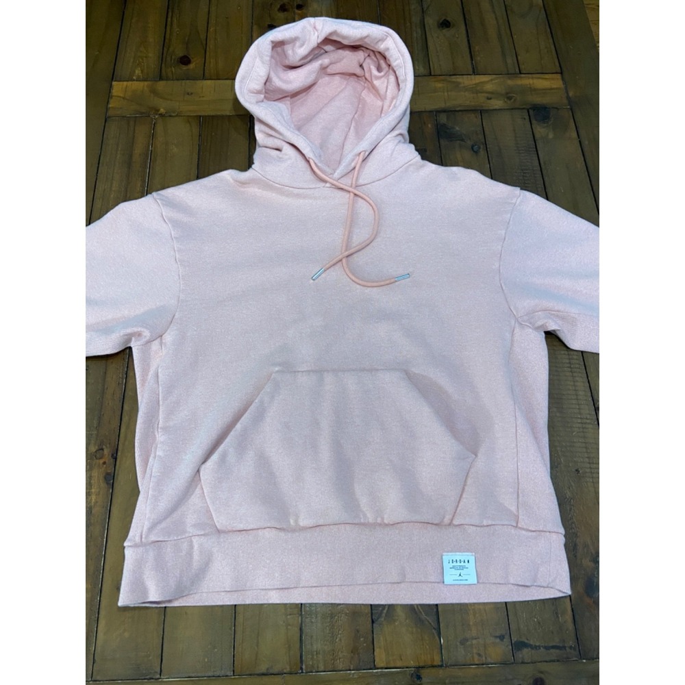 Nike Jordan Black Cat 4‎ Fleece Pullover Hoodie Stardust Pink AV2933-623 Size XL